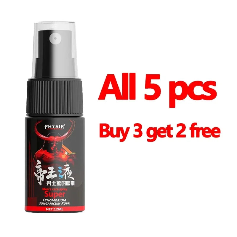 Male Sex Spray Man Long Lasting 60 Minutes without ejaculation Spray For Men Premature Ejaculation Fast Erecting Adult Product